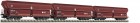 66193 Roco 3 Piece Set: Self Unloading Hopper cars